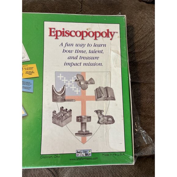Episcopopoly Board Game About Stewardship For Ages 6+ Spinoff of Monopoly - Picture 5 of 8